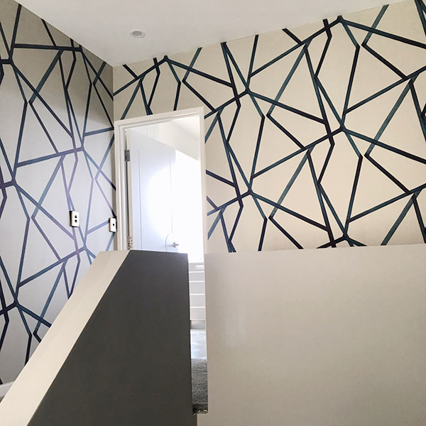 wallpaper experts in queenstown Davis decor hallway